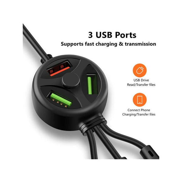 6-in-1 Multi Charging Cable – Fast Charging & Data Transfer