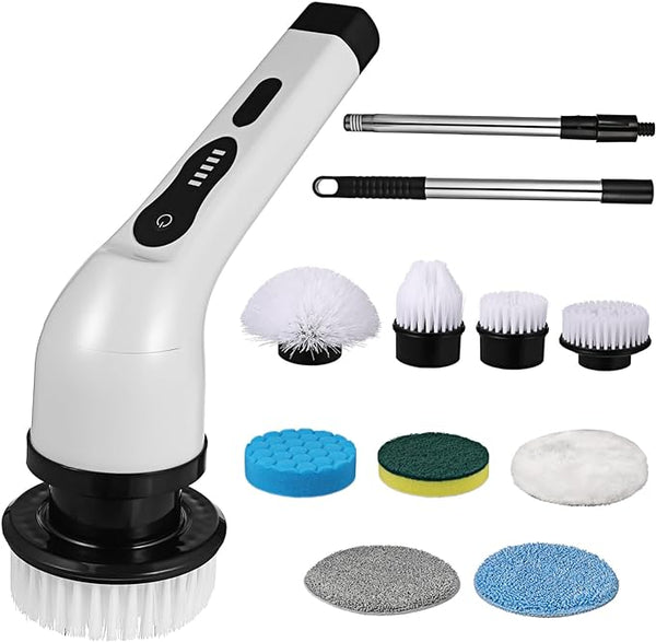 Electric Cleaning Brush – Rechargeable Spin Scrubber