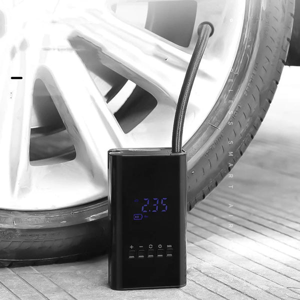 Portable Wireless Car Tire Inflator – Digital Air Compressor