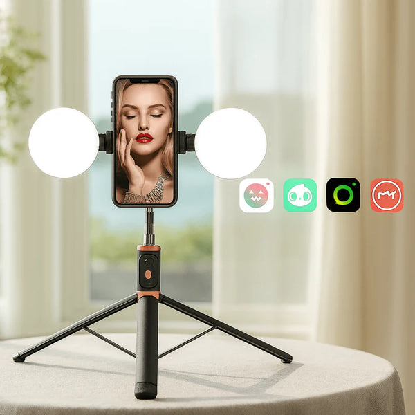JC Series Wireless Bluetooth Selfie Stick – Extendable Tripod