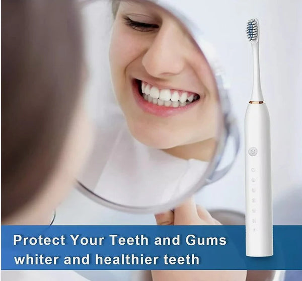 Ultrasonic Electric Toothbrush – Rechargeable Sonic Toothbrush