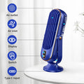 Portable Desktop Cooling Fan – USB Rechargeable Mini Desk Fan