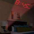 LCD Projection Alarm Clock – Digital LED Clock with Time Projection