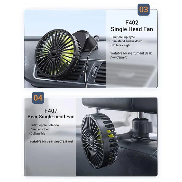 Portable Car Mini Electric Cooling Fan