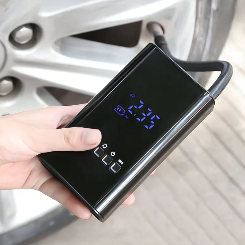 Portable Wireless Car Tire Inflator – Digital Air Compressor