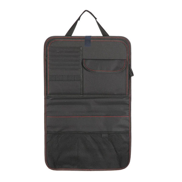 Car Seat Back Organizer with Foldable Tray