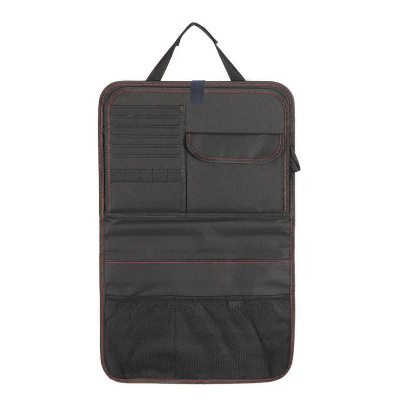 Car Seat Back Organizer with Foldable Tray