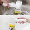 5-in-1 Electric Cleaning Brush – Rechargeable Spin Scrubber