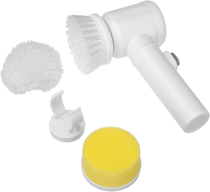 5-in-1 Electric Cleaning Brush – Rechargeable Spin Scrubber