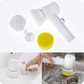 5-in-1 Electric Cleaning Brush – Rechargeable Spin Scrubber