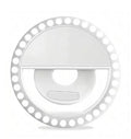 Clip-On Selfie Ring Light – USB Rechargeable LED Fill Light