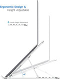 Nulaxy Adjustable Laptop Stand – Ergonomic Aluminum Laptop Riser