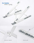 Nulaxy Adjustable Laptop Stand – Ergonomic Aluminum Laptop Riser