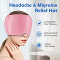 Migraine Relief Cap – Reusable Hot &amp; Cold Therapy Head Wrap