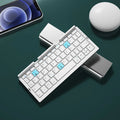 Mini Folding Bluetooth Keyboard – Rechargeable Wireless Keyboard