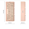 Mini Folding Bluetooth Keyboard – Rechargeable Wireless Keyboard