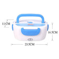 Portable Electric Heated Lunch Box – Food Warmer for Home, Office & Travel