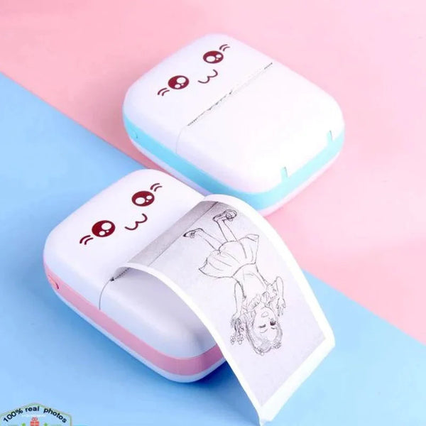 Portable Mini Pocket Printer – Bluetooth Wireless Thermal Printer