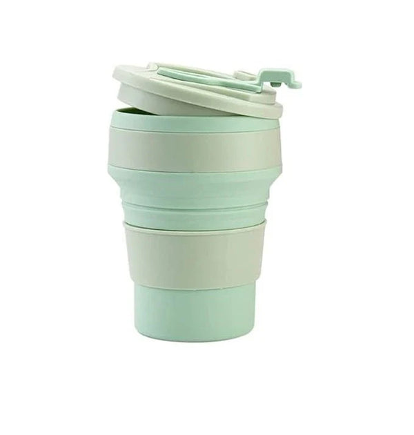 Travel Silicone Folding Cup – Collapsible Reusable Drinking Cup