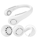 Vaneless Neck Hanging Fan | USB Rechargeable Cooling Fan
